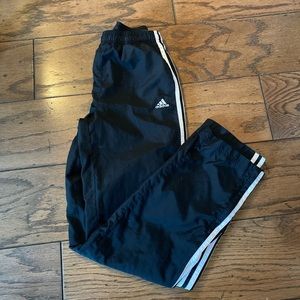 Vintage Black Adidas Track Pants